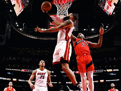 NBA猛龙队 vs老鹰队